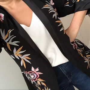 BNWT Zara Embroidered Kimono